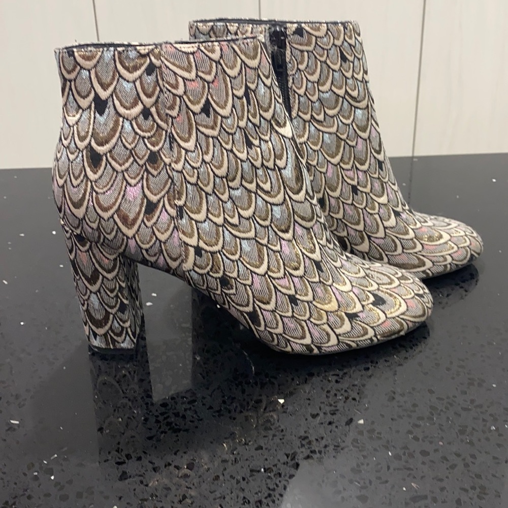 Miss Selfridge Metallic Boots